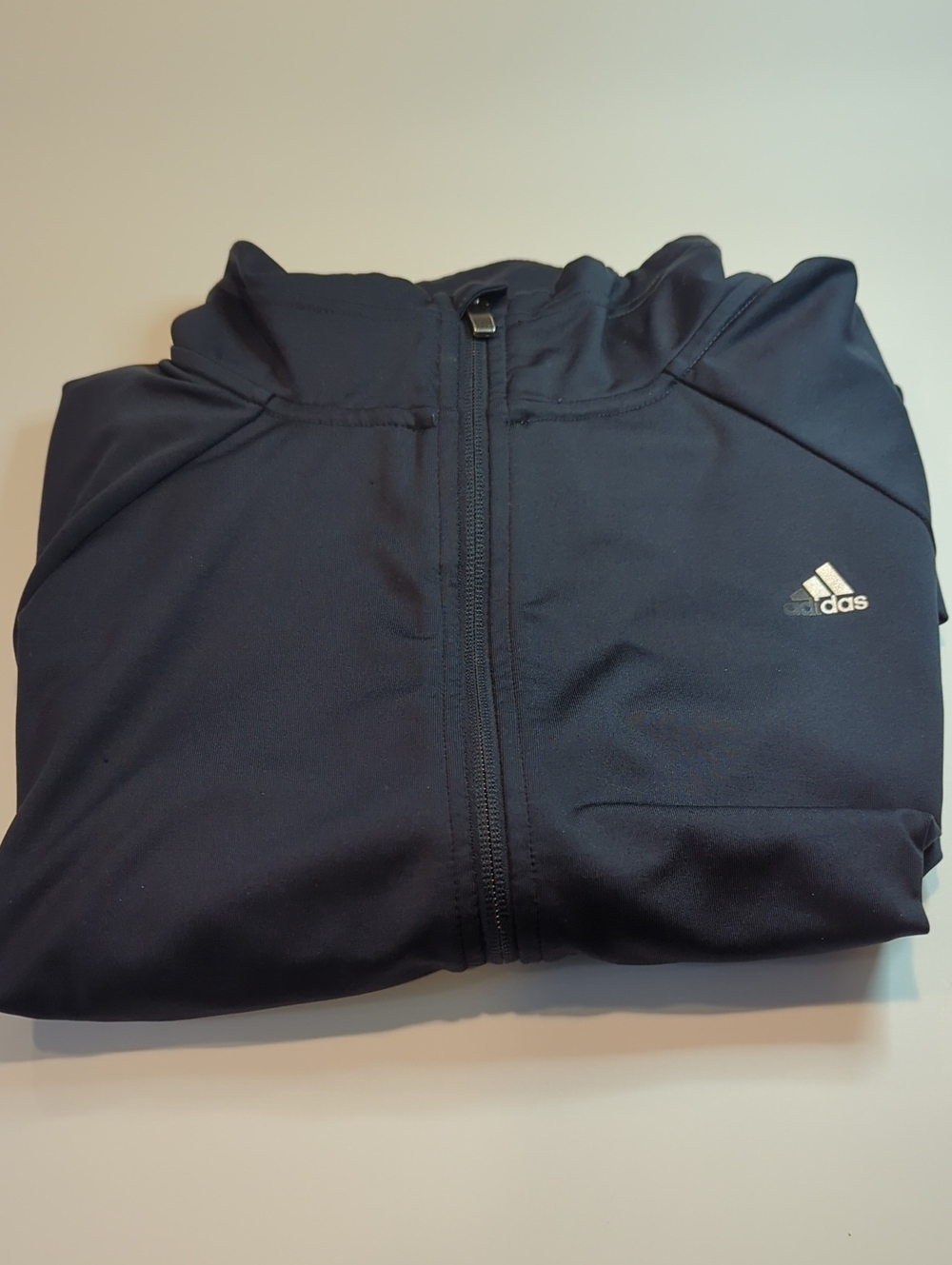 Adidas Women's Climate Black Track Jacket with Teal Accent Stripes Size XL - Picture 7 of 7